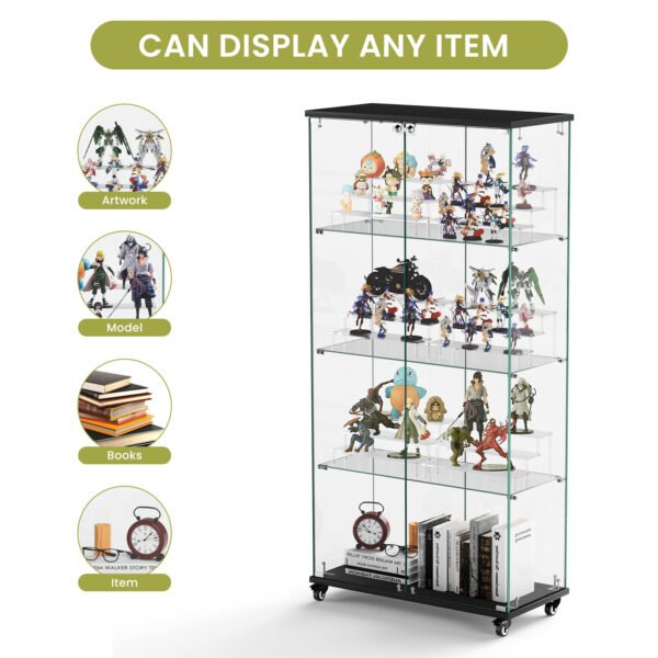 Double Door Glass Cabinet